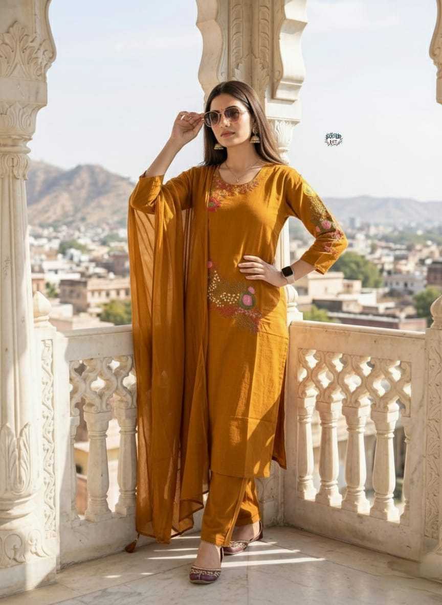 Ynf Cotton KESH536 RUKMINI Kurti Wholesale Festive Kurtis Embroidered Kurtis Straight Kurtis Manufacturer- Kapda Export