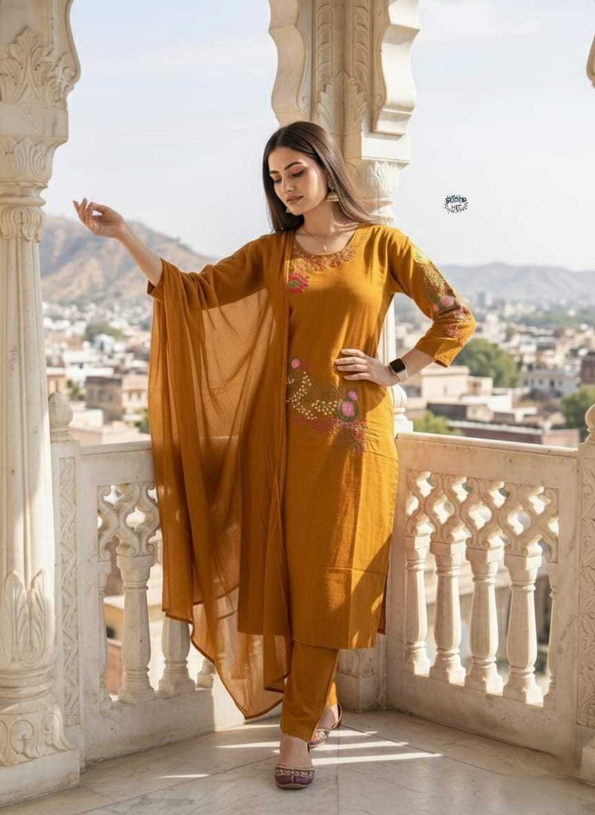 Ynf Cotton KESH536 RUKMINI Kurti Wholesale Festive Kurtis Embroidered Kurtis Straight Kurtis Manufacturer- Kapda Export