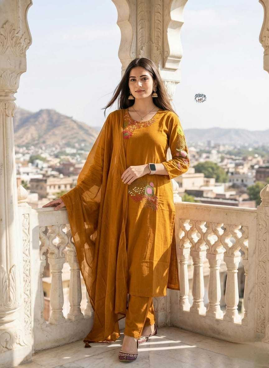 Ynf Cotton KESH536 RUKMINI Kurti Wholesale Festive Kurtis Embroidered Kurtis Straight Kurtis Manufacturer- Kapda Export