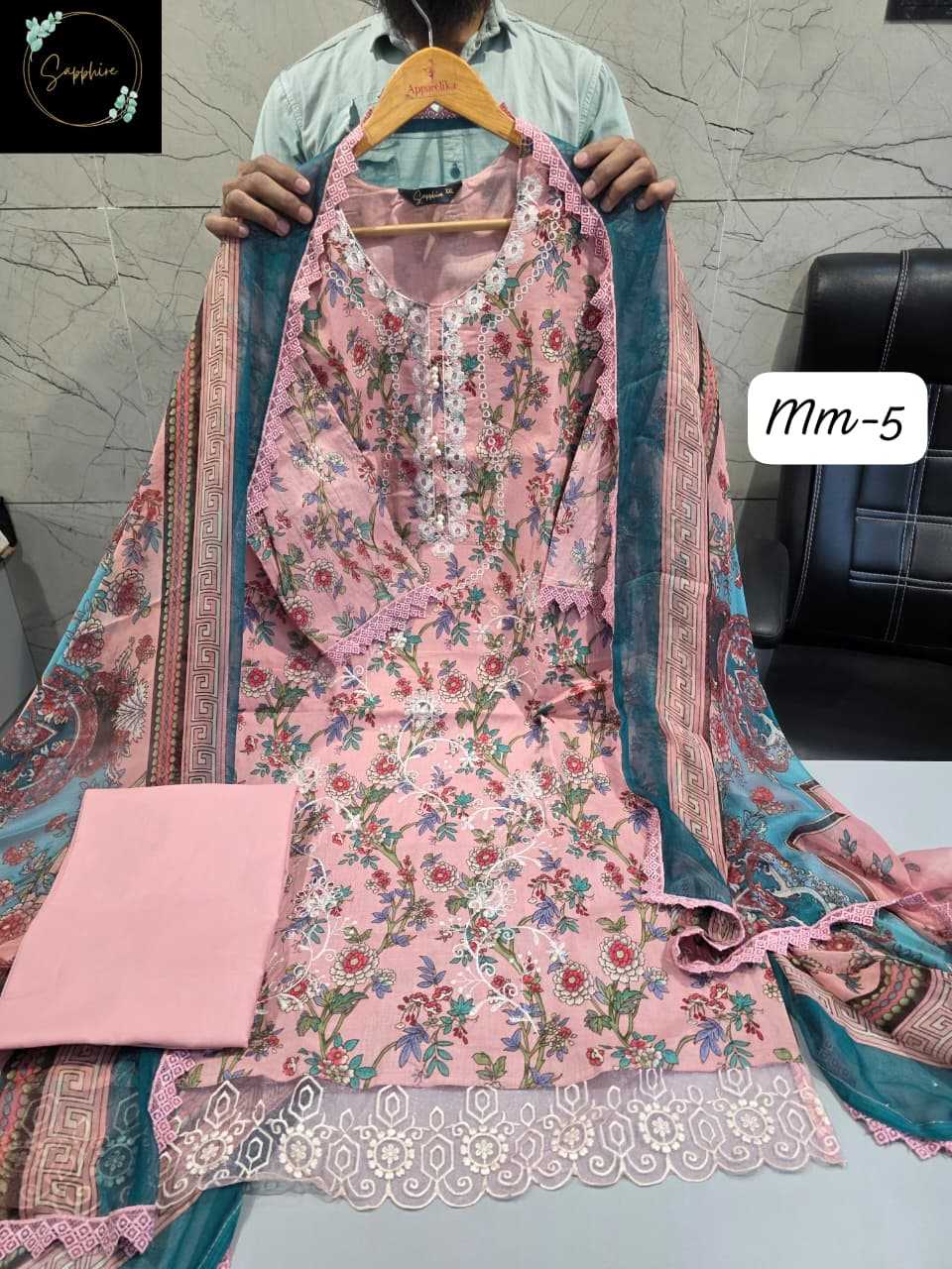 Ynf Cotton KESH557 CITY Suits & Dresses Wholesale Embroidered Suits Designer dresses Cotton Dresses Manufacturer- Kapda Export