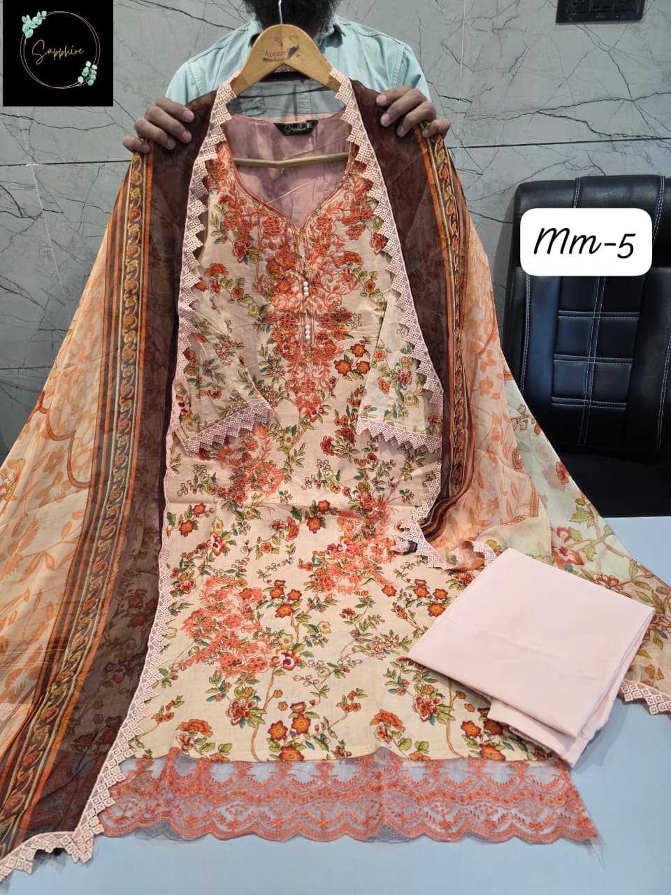 Ynf Cotton KESH557 CITY Suits & Dresses Wholesale Embroidered Suits Designer dresses Cotton Dresses Manufacturer- Kapda Export