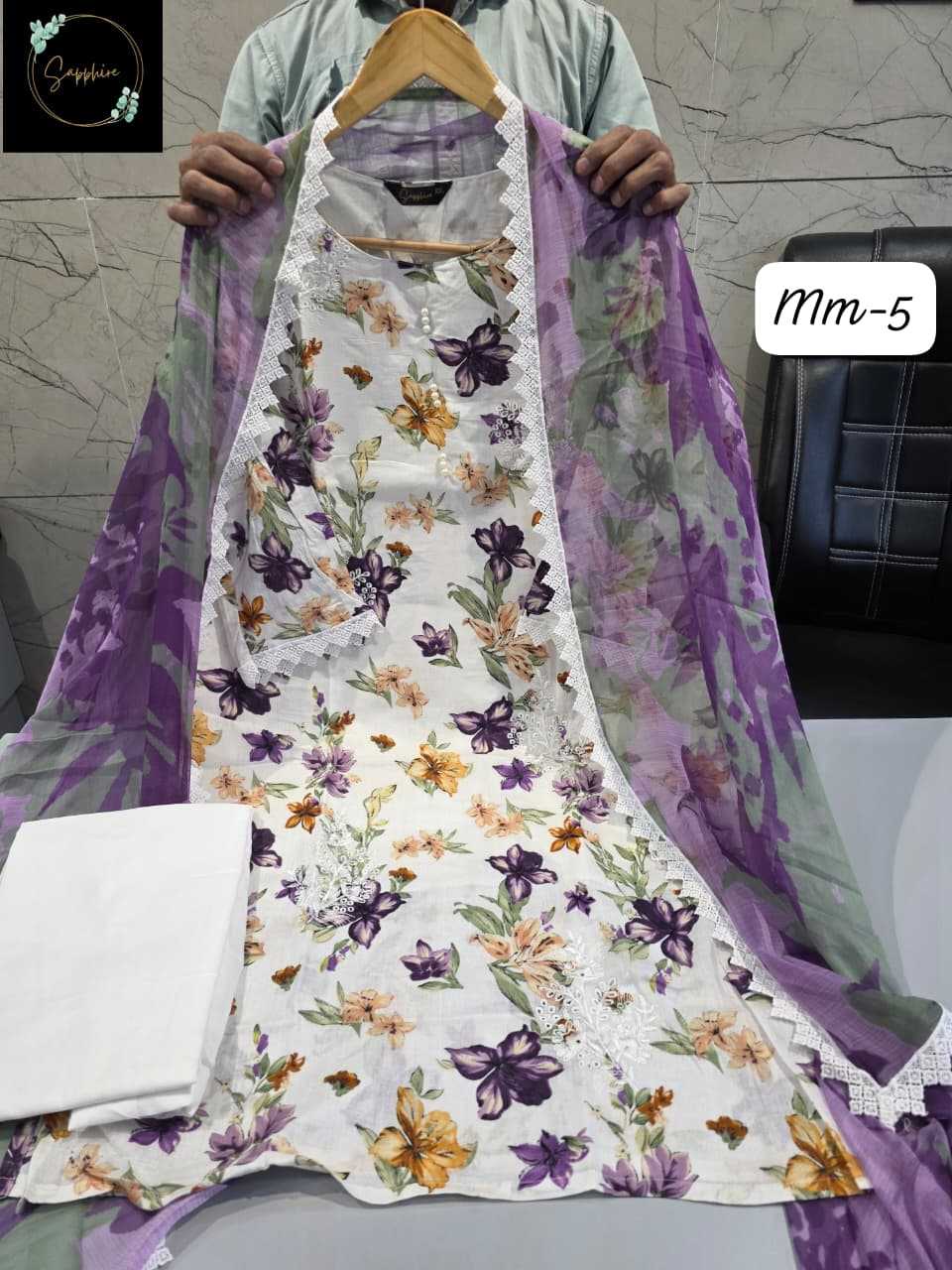 Ynf Cotton KESH557 CITY Suits & Dresses Wholesale Embroidered Suits Designer dresses Cotton Dresses Manufacturer- Kapda Export