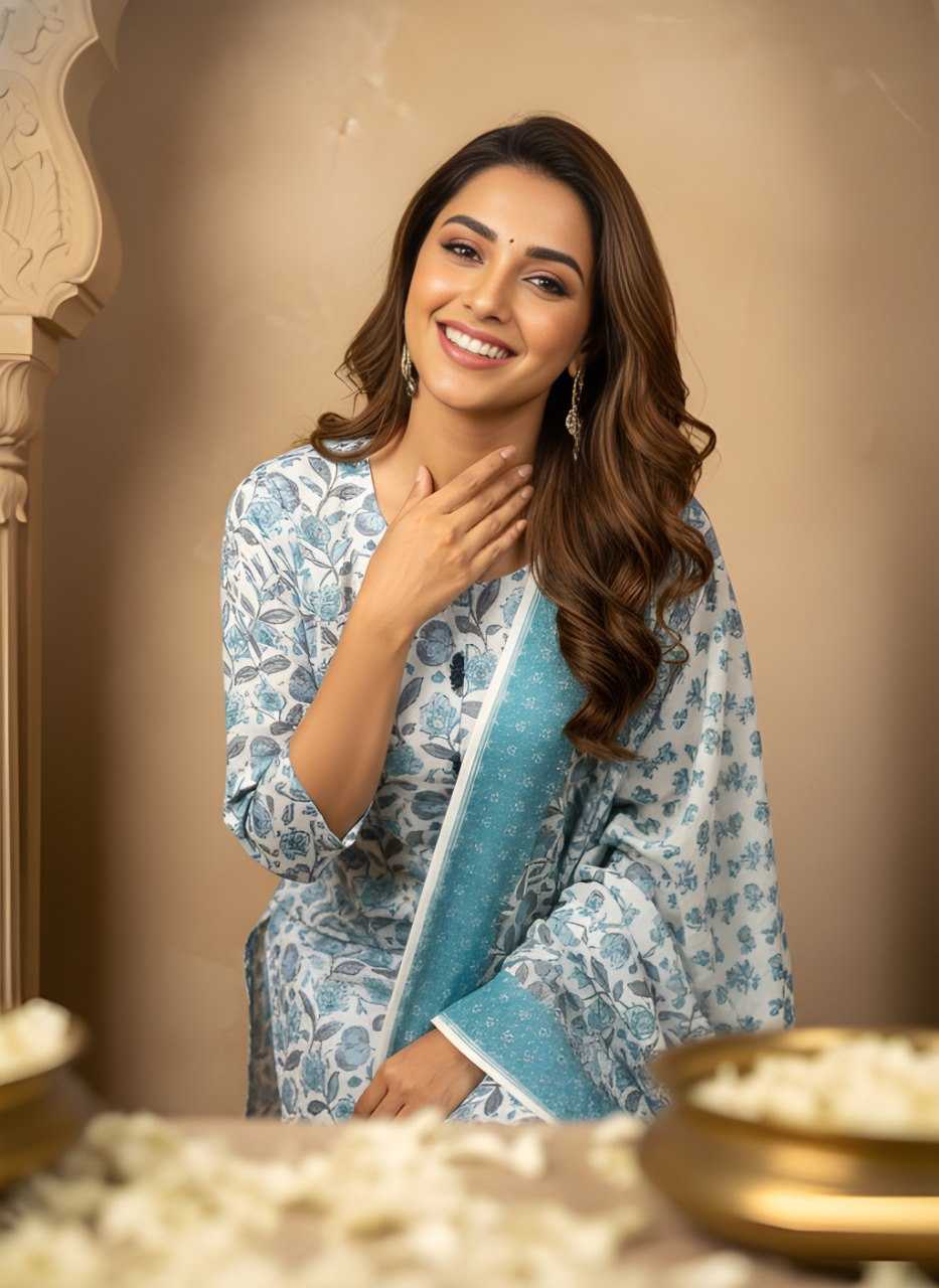 Ynf Cotton KESH559 735 Kurti Wholesale Workwear Kurtis Ethnic Kurtis Printed Kurtis Manufacturer- Kapda Export