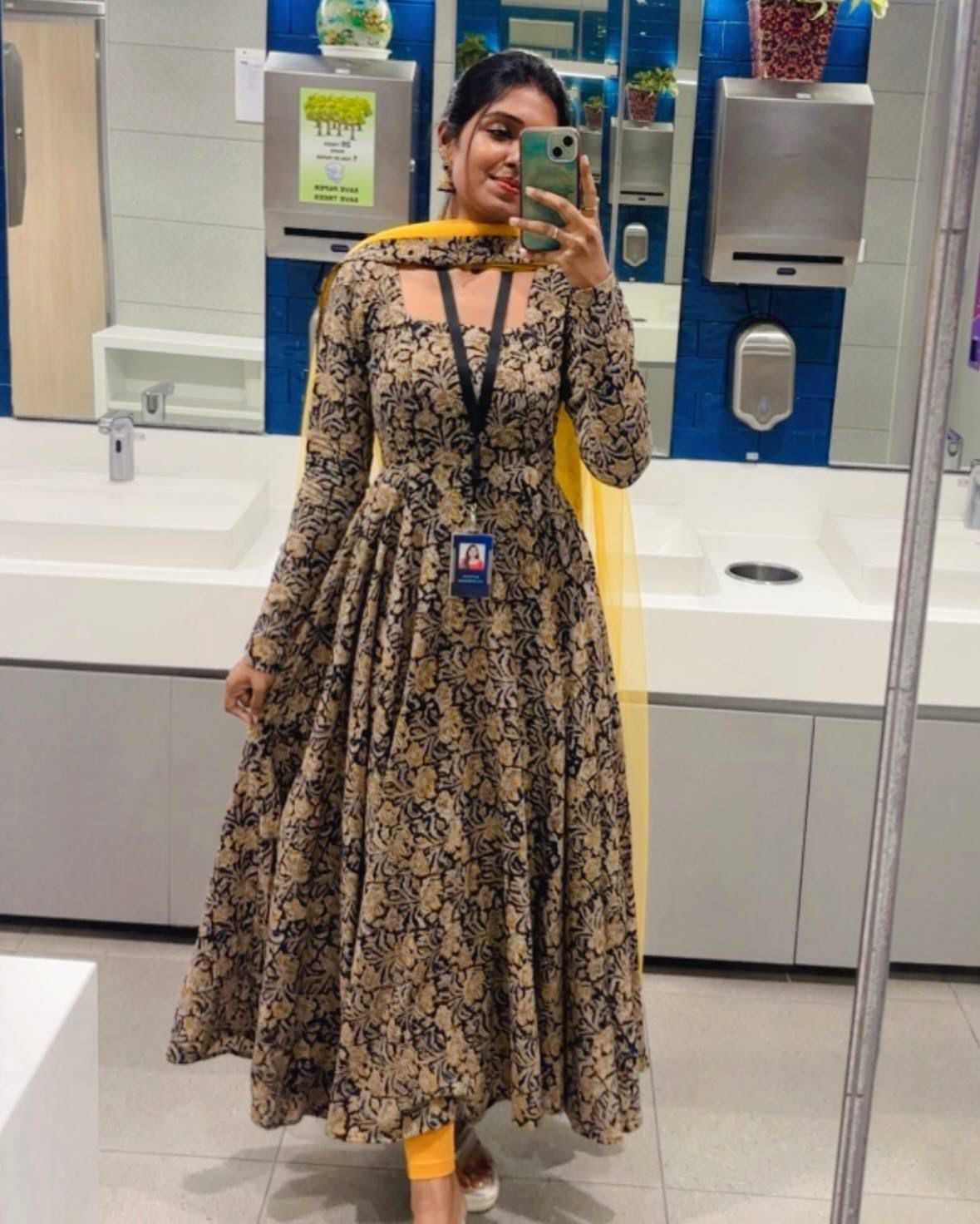 Ynf Cotton KESH599 celebrations Gowns Wholesale Printed Gowns Party Gowns Designer Gowns Manufacturer- Kapda Export