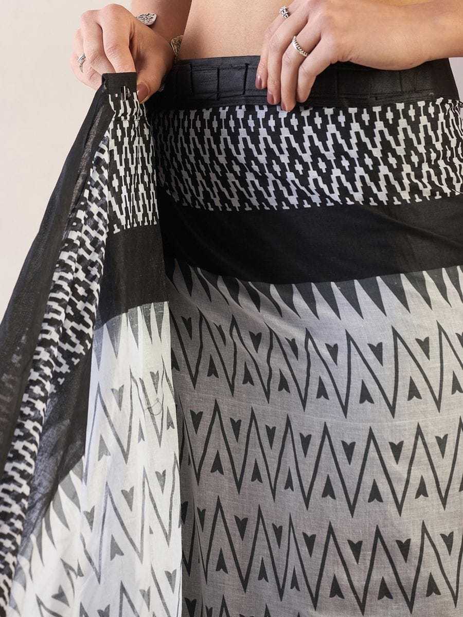 Ynf Cotton KESH606 sc-474 Sarees Wholesale Ready To Wear Sarees Fancy Sarees Mulmul Cotton Sarees Manufacturer- Kapda Export