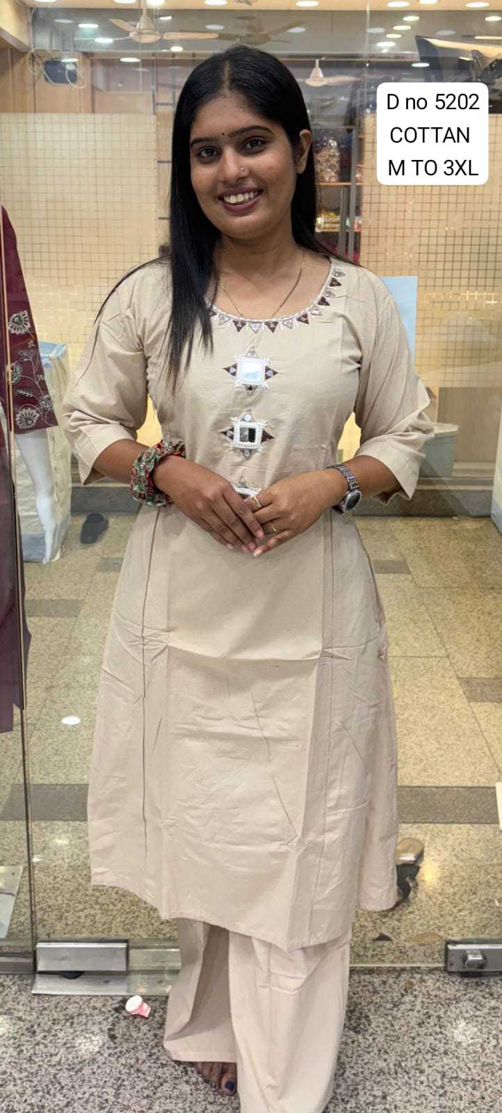 Ynf Cotton KESH623 5202 Kurti Wholesale Fancy Kurti Kurti With Palazzo Kurtis With Pockets Manufacturer- Kapda Export