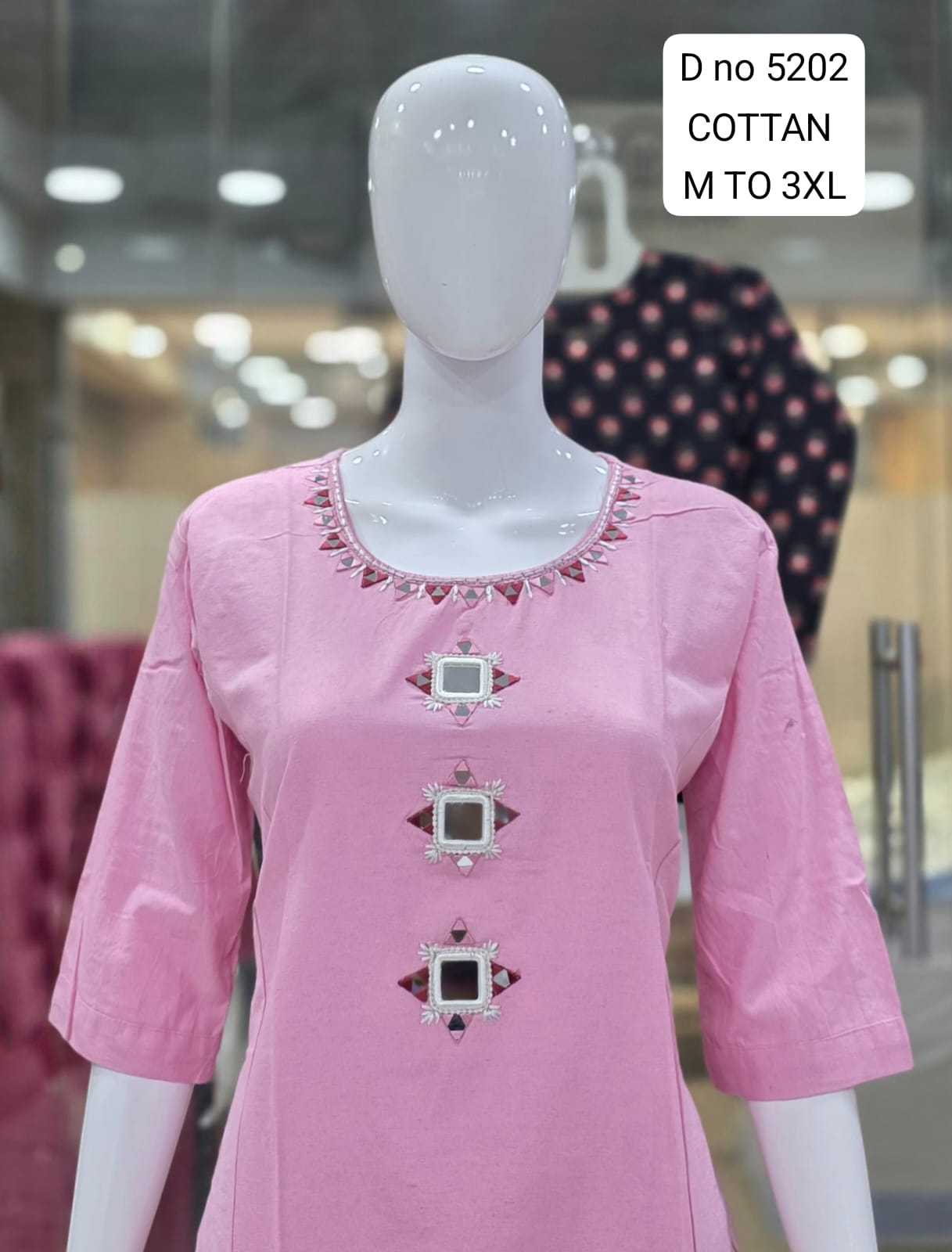 Ynf Cotton KESH623 5202 Kurti Wholesale Fancy Kurti Kurti With Palazzo Kurtis With Pockets Manufacturer- Kapda Export