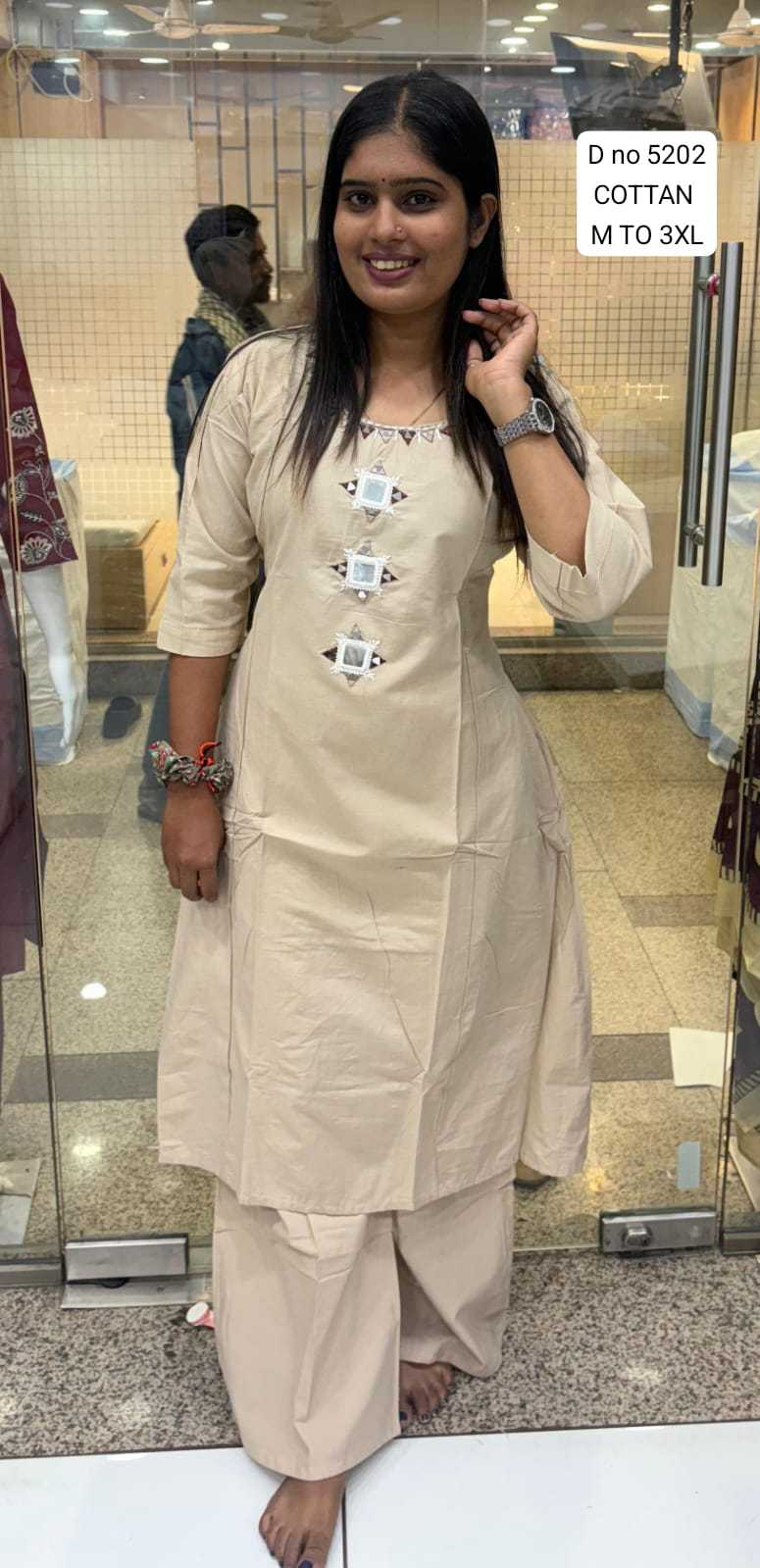 Ynf Cotton KESH623 5202 Kurti Wholesale Fancy Kurti Kurti With Palazzo Kurtis With Pockets Manufacturer- Kapda Export