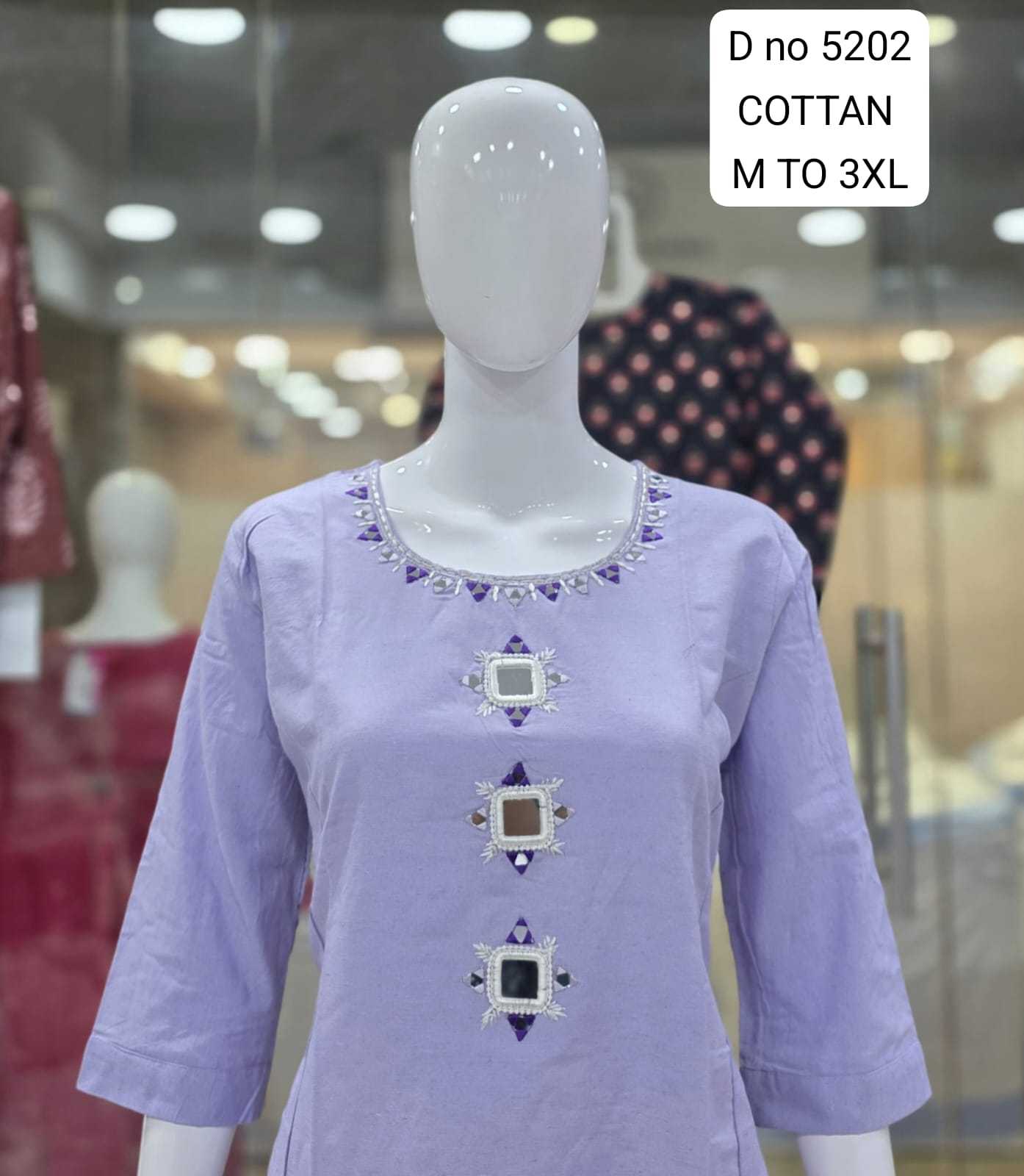 Ynf Cotton KESH623 5202 Kurti Wholesale Fancy Kurti Kurti With Palazzo Kurtis With Pockets Manufacturer- Kapda Export