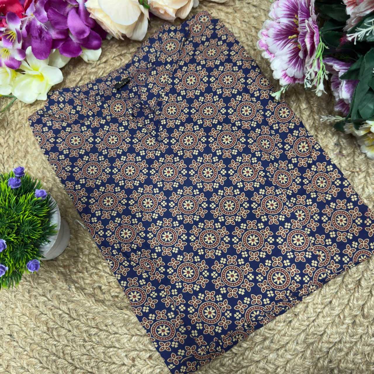 Ynf Cotton KESH642 0505 Kurti Wholesale Short Kurtis Printed Kurtis Cotton Kurtis Manufacturer- Kapda Export