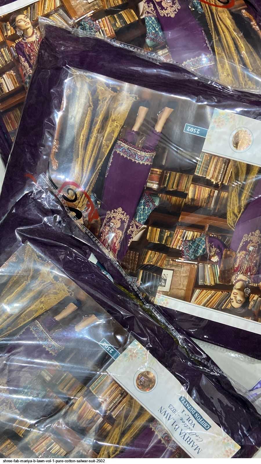 Ynf Cotton KESH677 Mariya B 2502 Suits & Dresses Wholesale Printed Suits Cotton Suits Designer Suits Manufacturer- Kapda Export