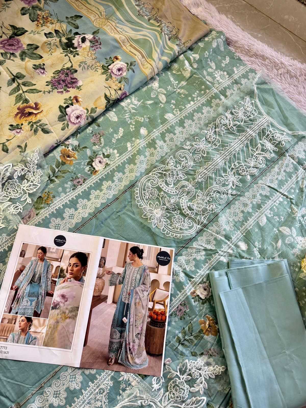 Ynf Cotton KESH677 Mehbbob tex 1631 Suits & Dresses Wholesale Printed Suits Embroidery Suits Cotton Suits Manufacturer- Kapda Export