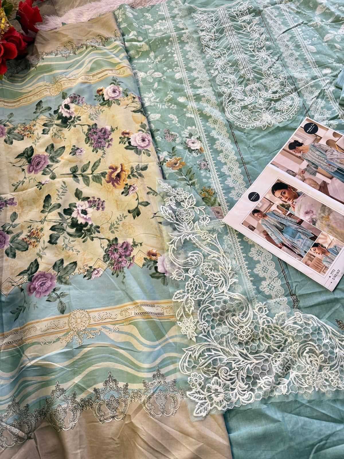 Ynf Cotton KESH677 Mehbbob tex 1631 Suits & Dresses Wholesale Printed Suits Embroidery Suits Cotton Suits Manufacturer- Kapda Export