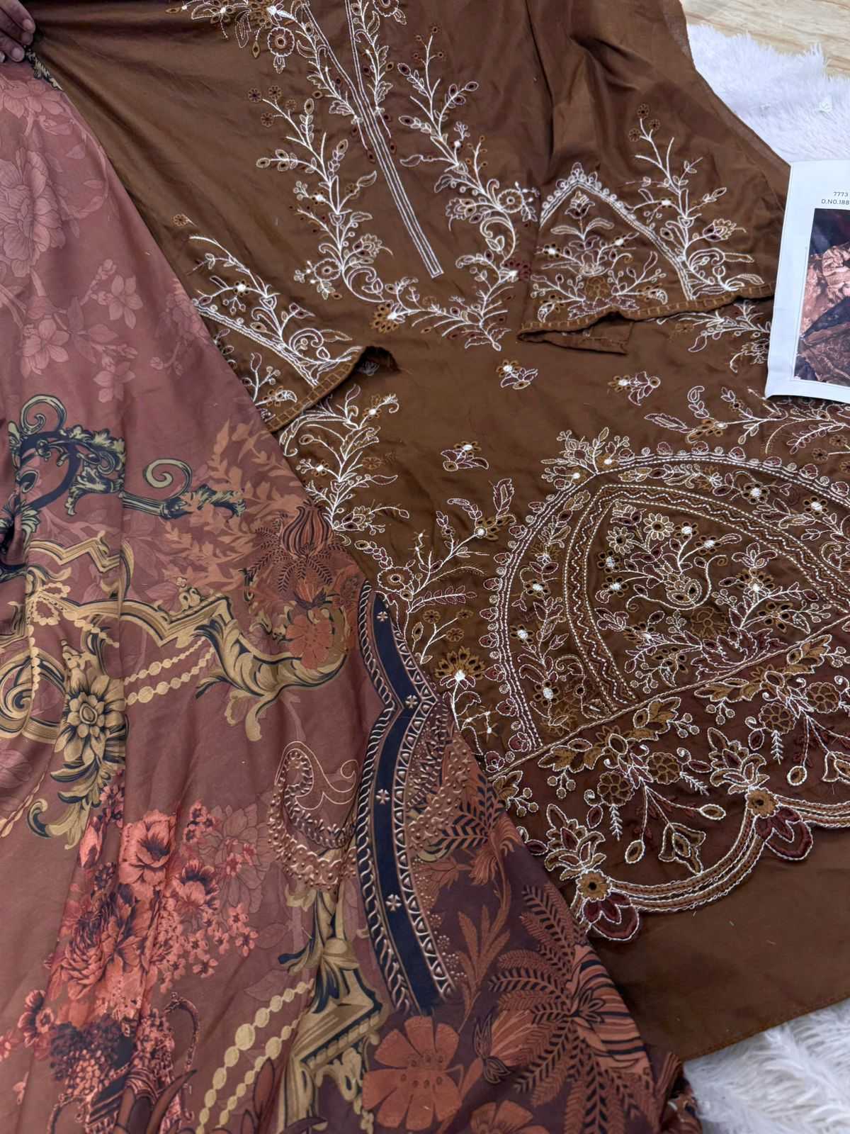 Ynf Cotton KESH677 MOHLOOL TEX Suits & Dresses Wholesale Ladies Suits Sharara Salwar Suits Embroidery Suits Manufacturer- Kapda Export