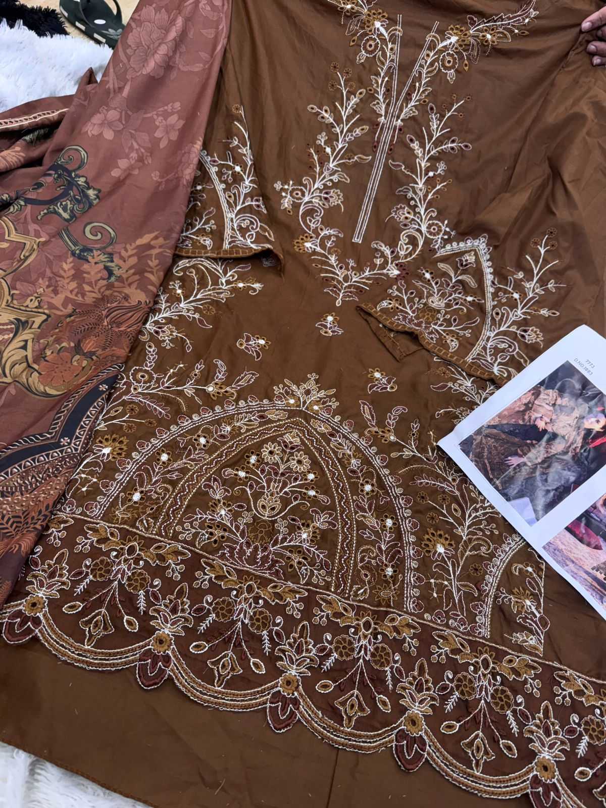 Ynf Cotton KESH677 MOHLOOL TEX Suits & Dresses Wholesale Ladies Suits Sharara Salwar Suits Embroidery Suits Manufacturer- Kapda Export