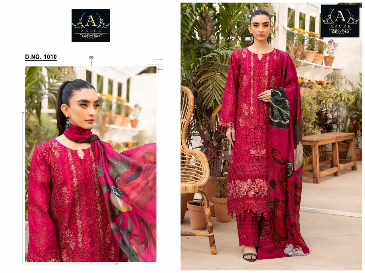 Ynf Cotton KESH677 SUPERHIT DESIGNS Suits & Dresses Wholesale Ladies Suits Sharara Salwar Suits Embroidery Suits Manufacturer- Kapda Export