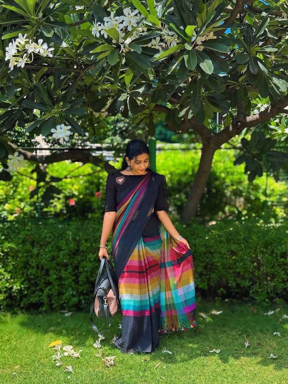 Ynf Cotton KESH740 231 Sarees Wholesale Designer Sarees Tussar Sarees Lightweight Sarees Manufacturer- Kapda Export