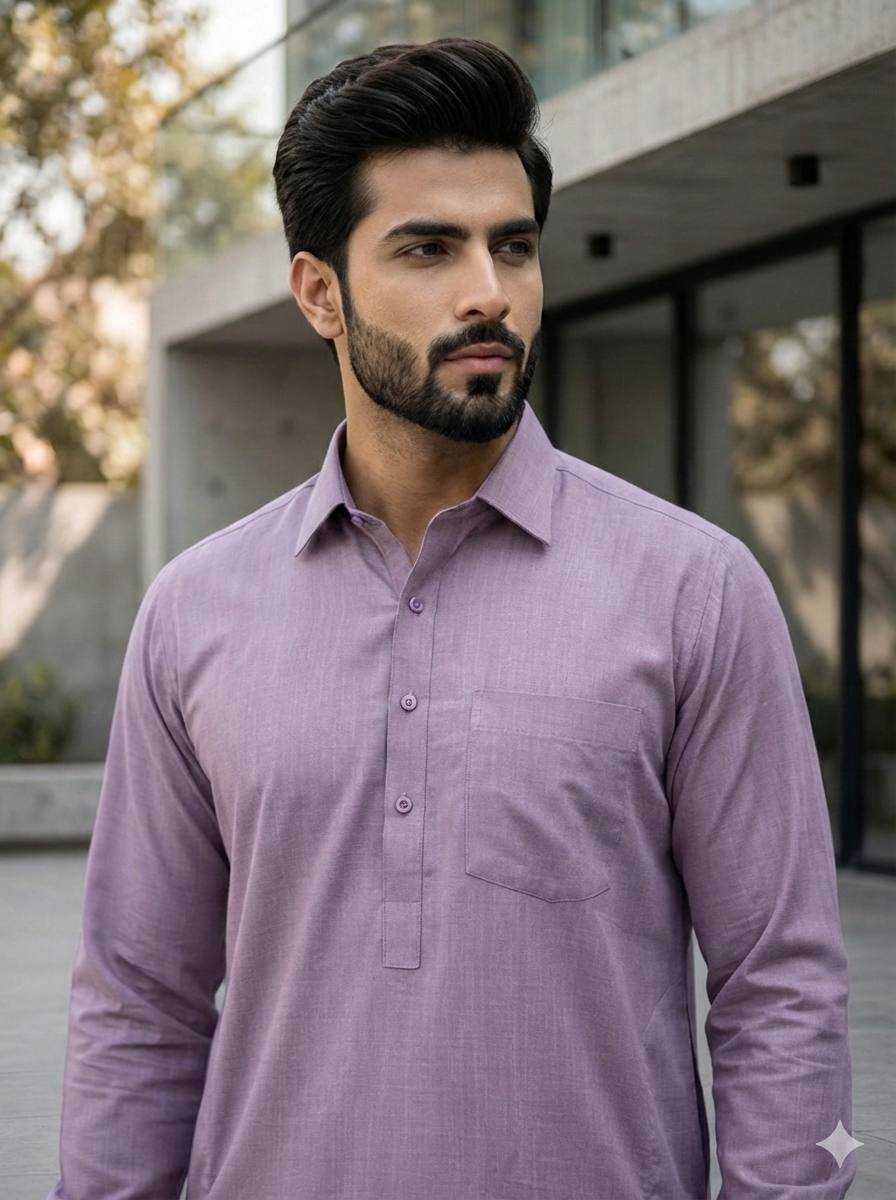 Ynf Cotton RIN125 Pathani vol 1 Mens Wear Festive Collections Wholesale Mens Kurtas Men Cotton Kurta Eid Collections Manufacturer- Kapda Export