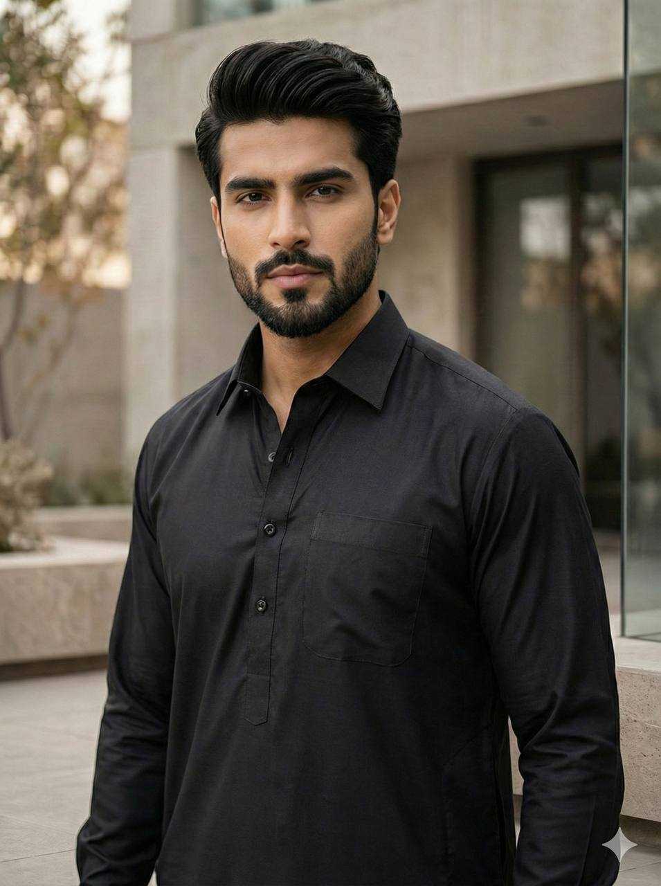 Ynf Cotton RIN125 Pathani vol 1 Mens Wear Festive Collections Wholesale Mens Kurtas Men Cotton Kurta Eid Collections Manufacturer- Kapda Export