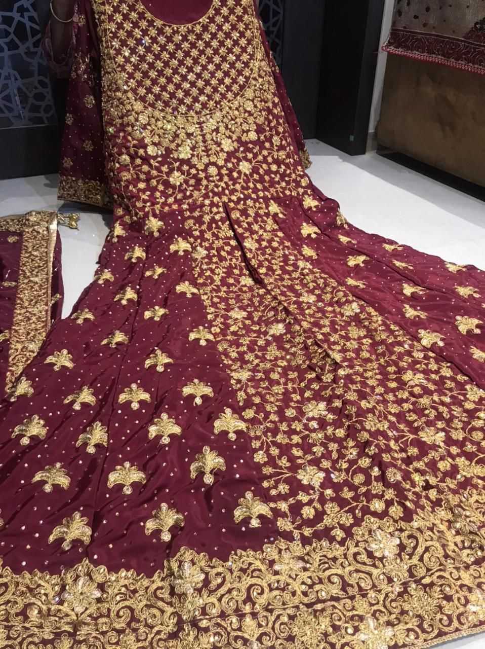 Ynf Crepe KESH494 MC-1095 Suits & Dresses Wedding Collections Wholesale Sharara Salwar Suits Bridal Wedding Dresses Bridal Suits Manufacturer- Kapda Export