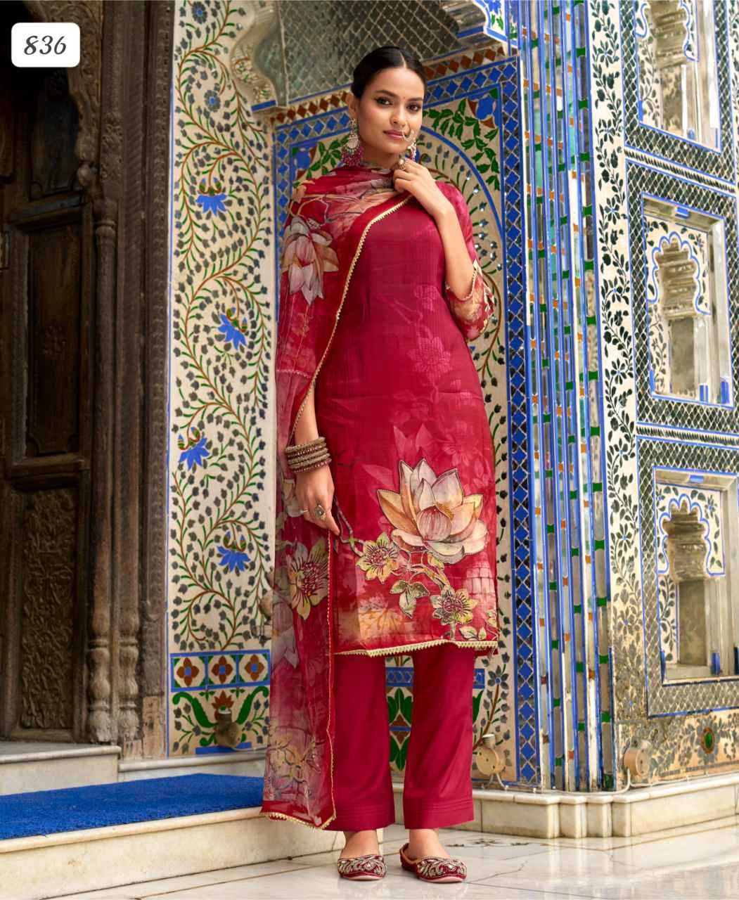 Ynf Crepe KESH530 Natural Crep Kurti Wholesale Designer Kurtis Printed Kurtis Straight Kurtis Manufacturer- Kapda Export