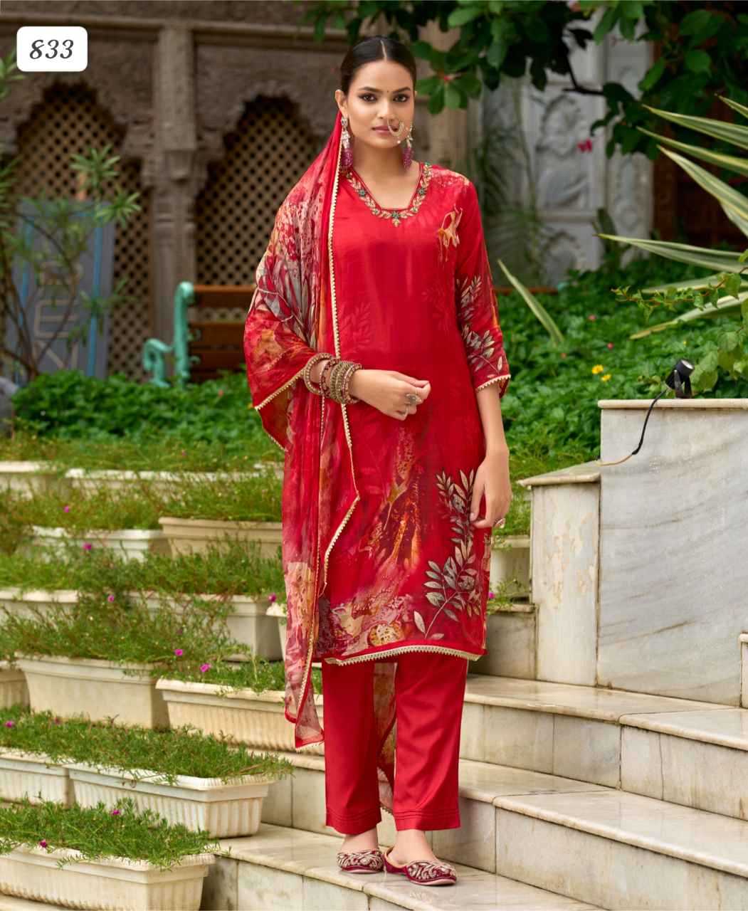 Ynf Crepe KESH530 Natural Crep Kurti Wholesale Designer Kurtis Printed Kurtis Straight Kurtis Manufacturer- Kapda Export