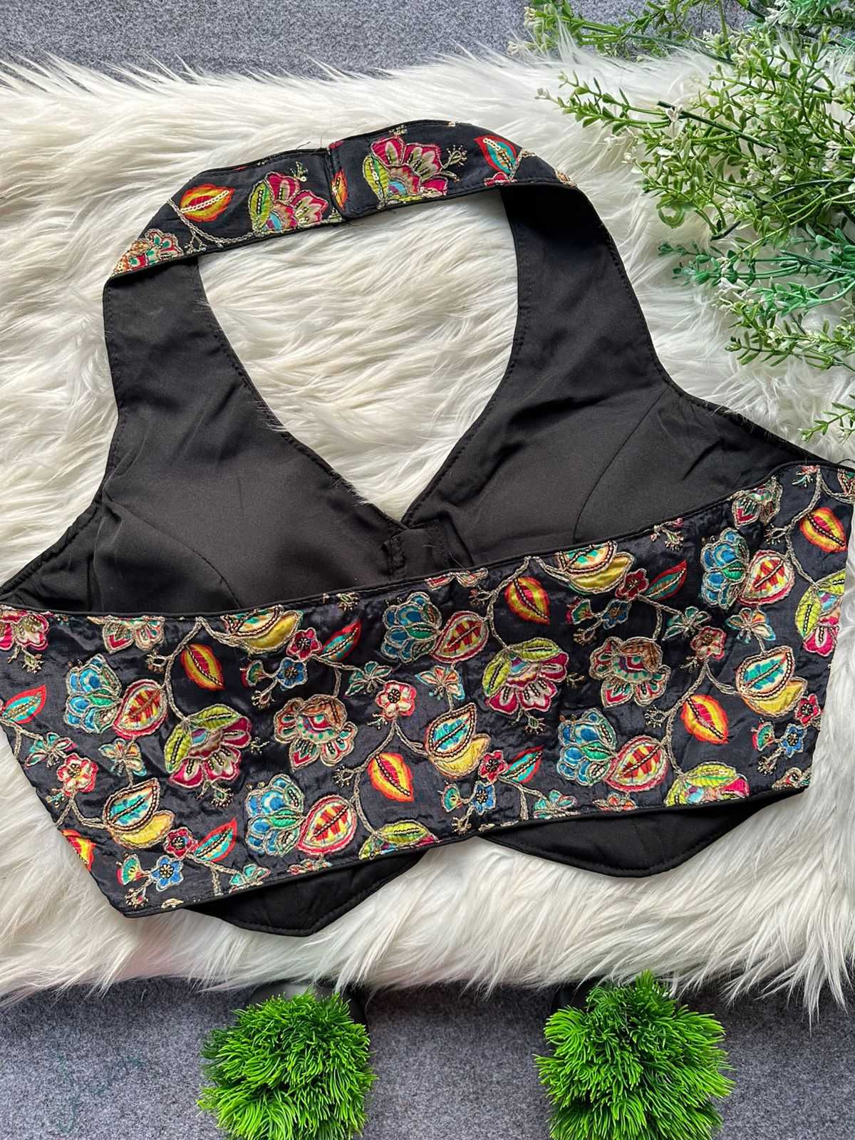 Ynf Crepe KESH728 105 Readymade Blouses Festive Collections Wholesale Printed Blouse Designer Blouse Fashion Blouse Manufacturer- Kapda Export