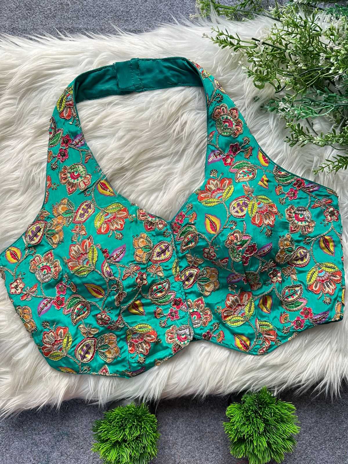 Ynf Crepe KESH728 105 Readymade Blouses Festive Collections Wholesale Printed Blouse Designer Blouse Fashion Blouse Manufacturer- Kapda Export