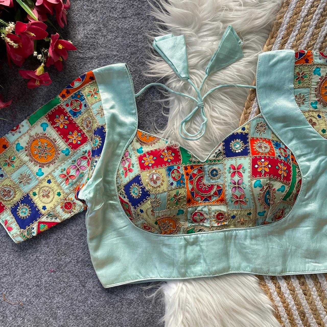 Ynf Crepe KESH728 110 Readymade Blouses Festive Collections Wholesale Printed Blouse Party Wear Blouse Fashion Blouse Manufacturer- Kapda Export