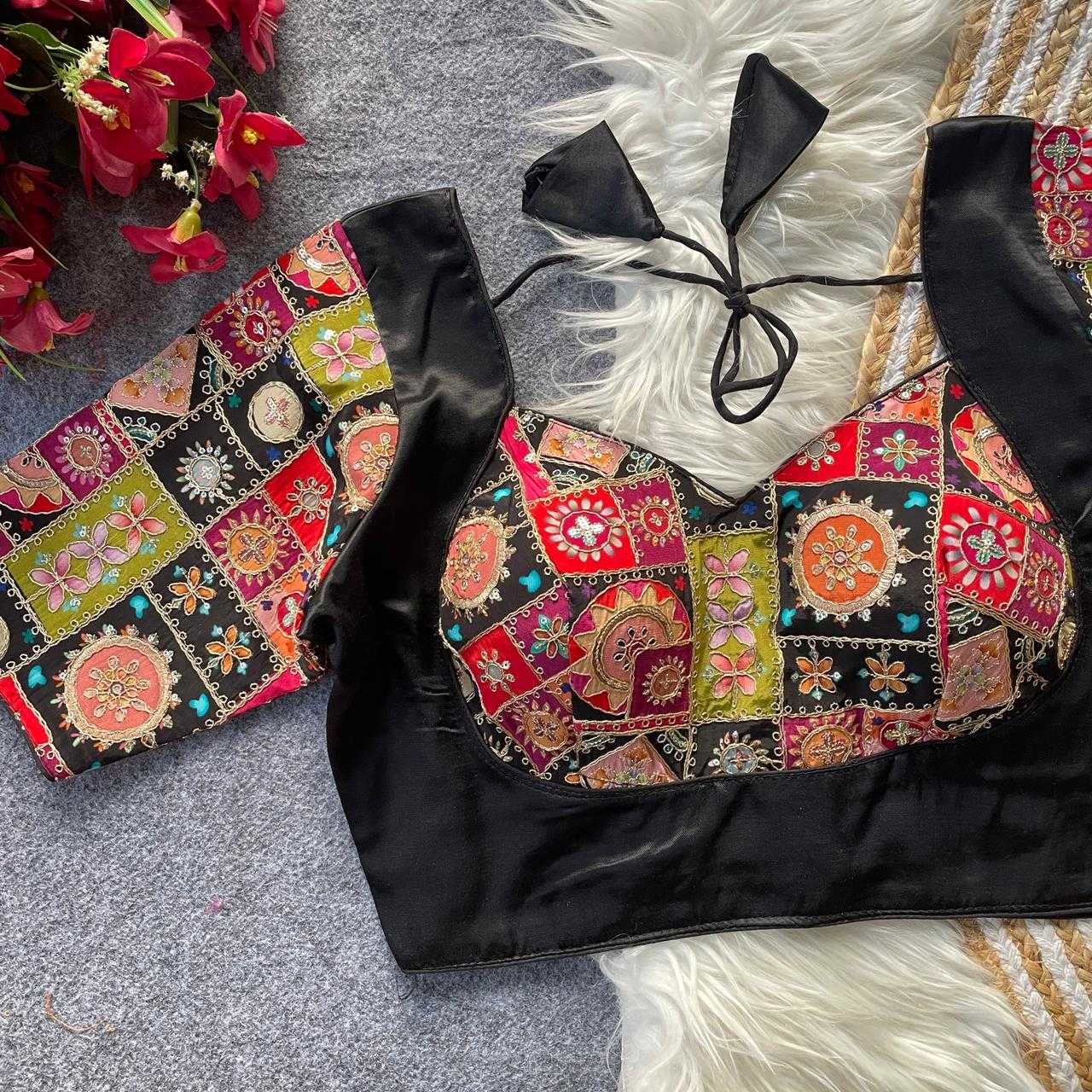 Ynf Crepe KESH728 110 Readymade Blouses Festive Collections Wholesale Printed Blouse Party Wear Blouse Fashion Blouse Manufacturer- Kapda Export