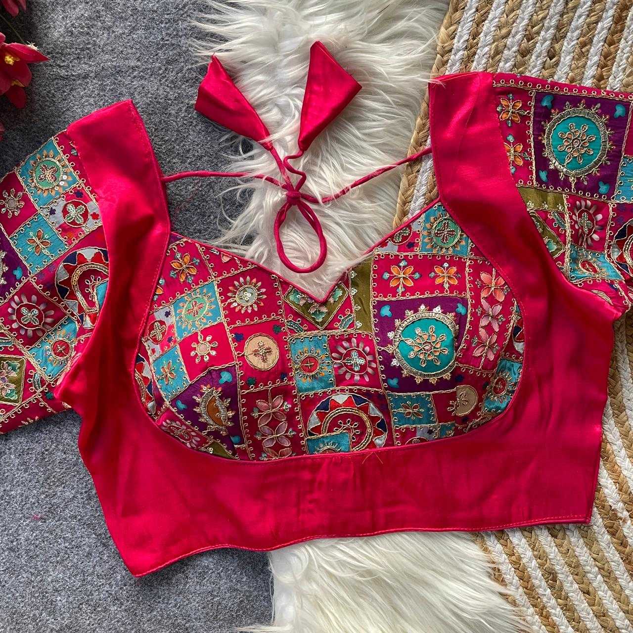 Ynf Crepe KESH728 110 Readymade Blouses Festive Collections Wholesale Printed Blouse Party Wear Blouse Fashion Blouse Manufacturer- Kapda Export