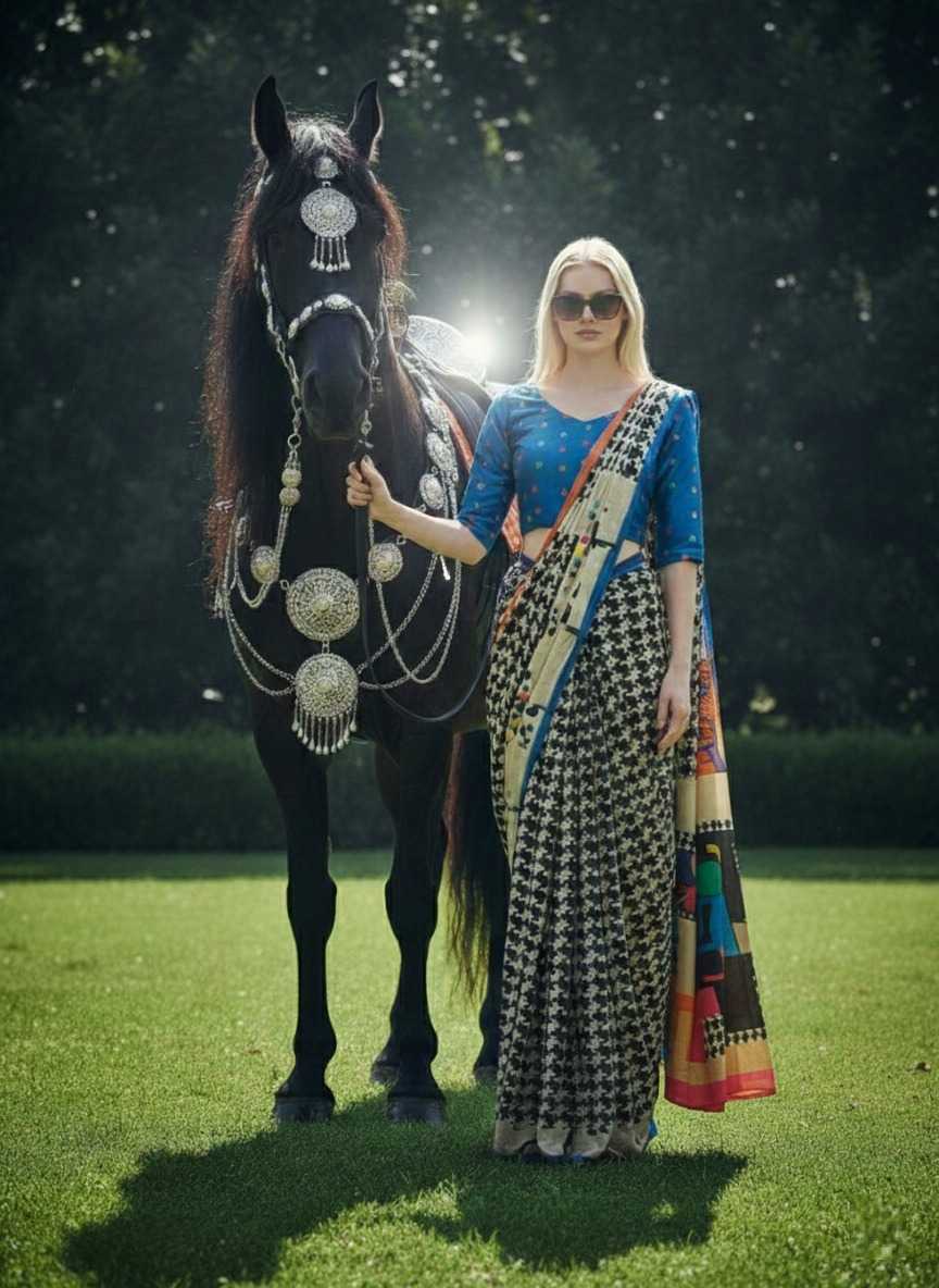 Ynf Crepe Silk KESH113 Hiso-3 Sarees Festive Collections Wholesale Designer Sarees Ready To Wear Sarees Silk Sarees Manufacturer- Kapda Export