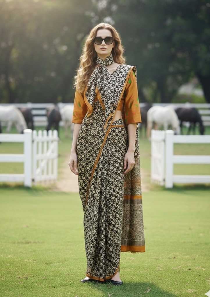 Ynf Crepe Silk KESH113 Hiso-3 Sarees Festive Collections Wholesale Designer Sarees Ready To Wear Sarees Silk Sarees Manufacturer- Kapda Export