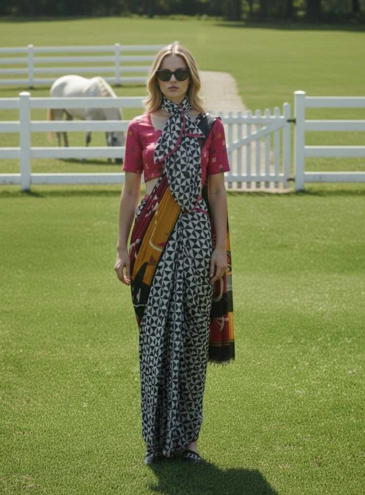 Ynf Crepe Silk KESH113 Hiso-3 Sarees Festive Collections Wholesale Designer Sarees Ready To Wear Sarees Silk Sarees Manufacturer- Kapda Export