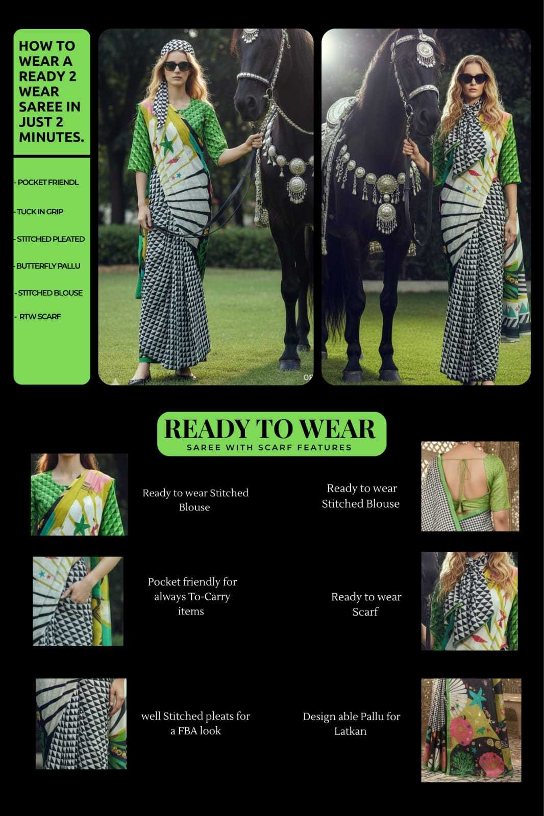 Ynf Crepe Silk KESH113 Hiso-3 Sarees Festive Collections Wholesale Designer Sarees Ready To Wear Sarees Silk Sarees Manufacturer- Kapda Export