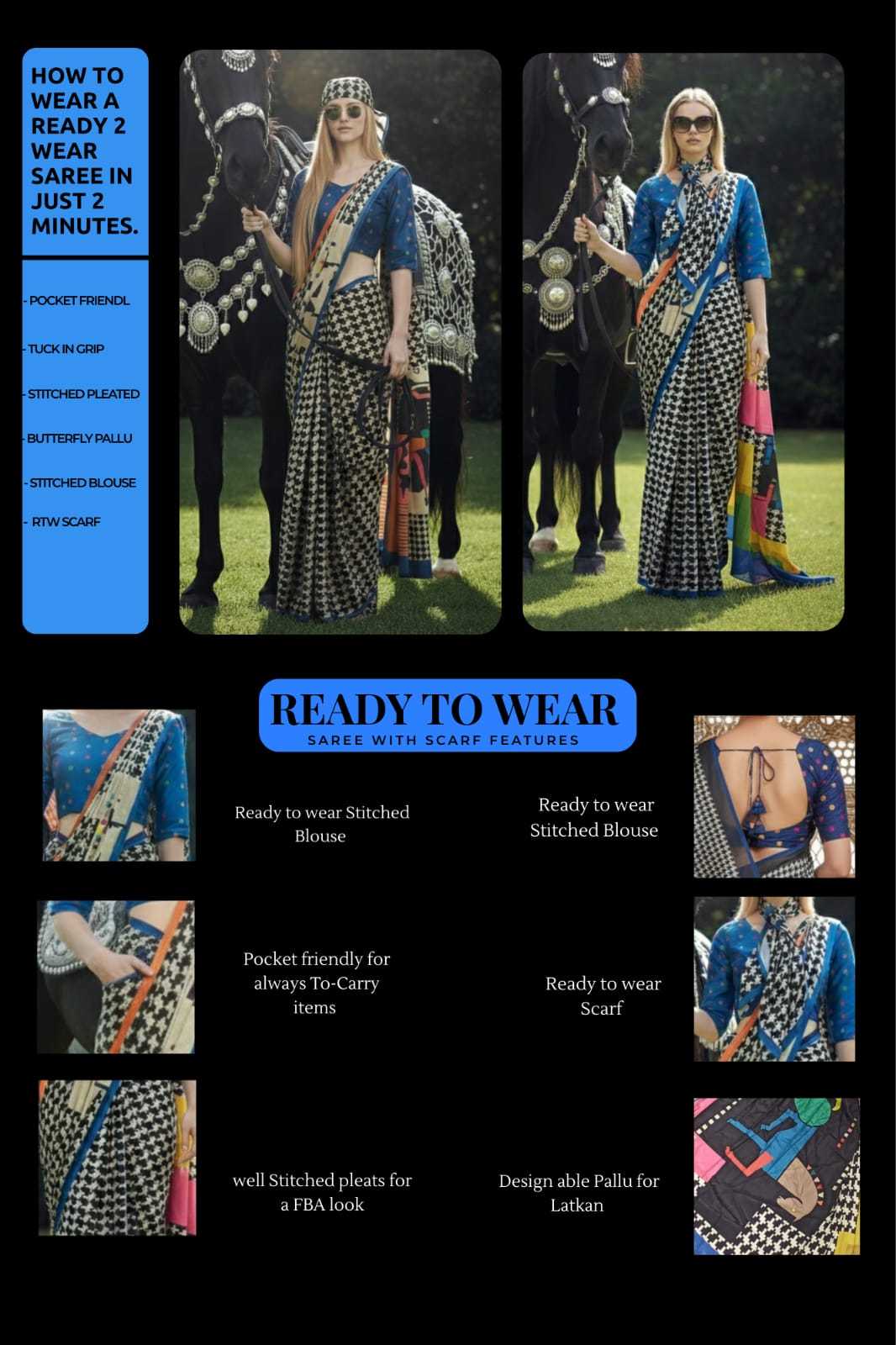 Ynf Crepe Silk KESH113 Hiso-3 Sarees Festive Collections Wholesale Designer Sarees Ready To Wear Sarees Silk Sarees Manufacturer- Kapda Export