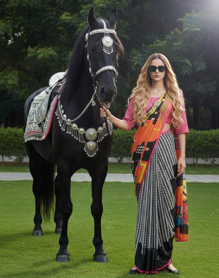 Ynf Crepe Silk KESH113 Hiso-3 Sarees Festive Collections Wholesale Designer Sarees Ready To Wear Sarees Silk Sarees Manufacturer- Kapda Export