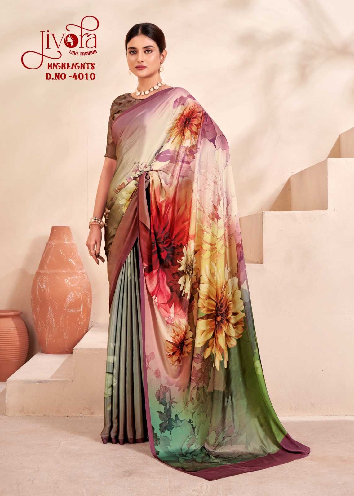 Ynf Crepe Silk KESH113 Jivora 4001 Sarees Wholesale Uniform Sarees Casual Sarees Office Wear Sarees Manufacturer- Kapda Export