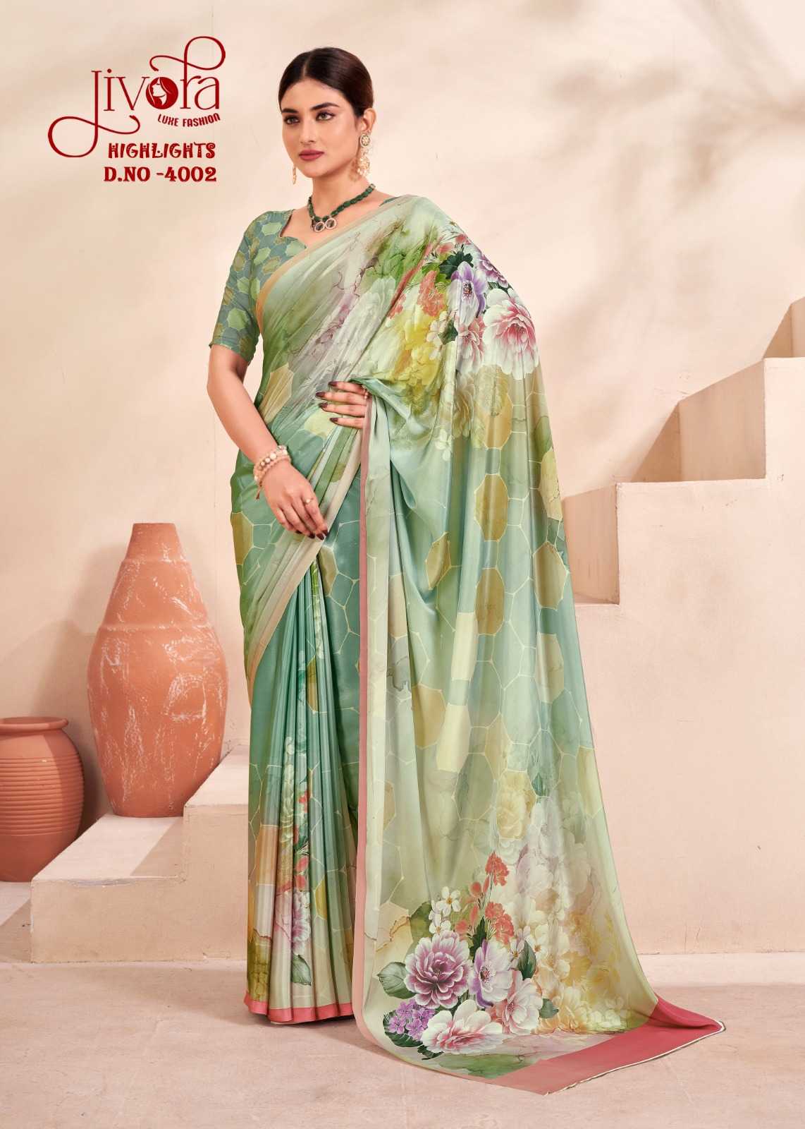 Ynf Crepe Silk KESH113 Jivora 4001 Sarees Wholesale Uniform Sarees Casual Sarees Office Wear Sarees Manufacturer- Kapda Export