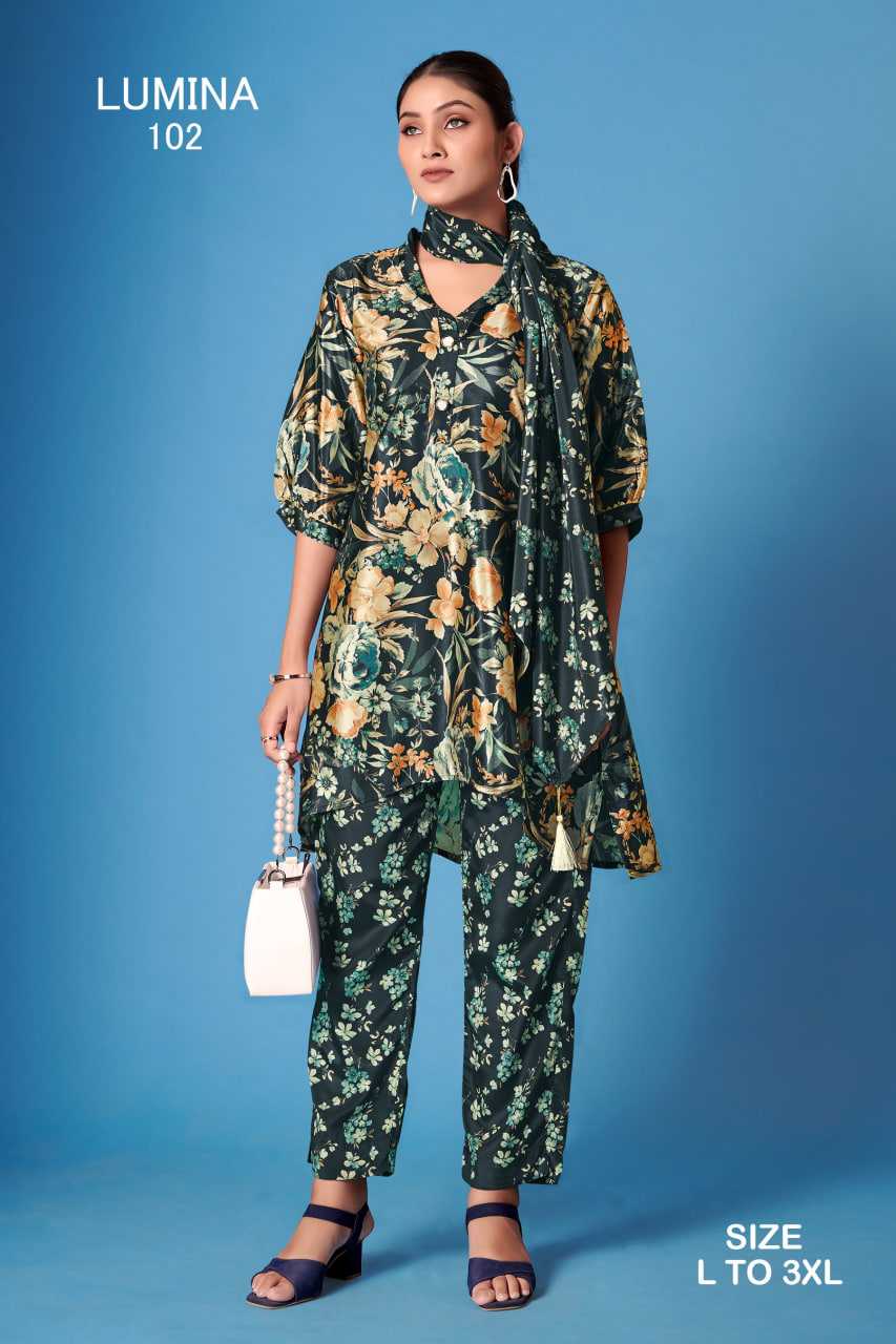 Ynf Crepe Silk KESH113 Lumina Suits & Dresses Wholesale Casual Dresses Party Wear Dresses Printed Dresses Manufacturer- Kapda Export