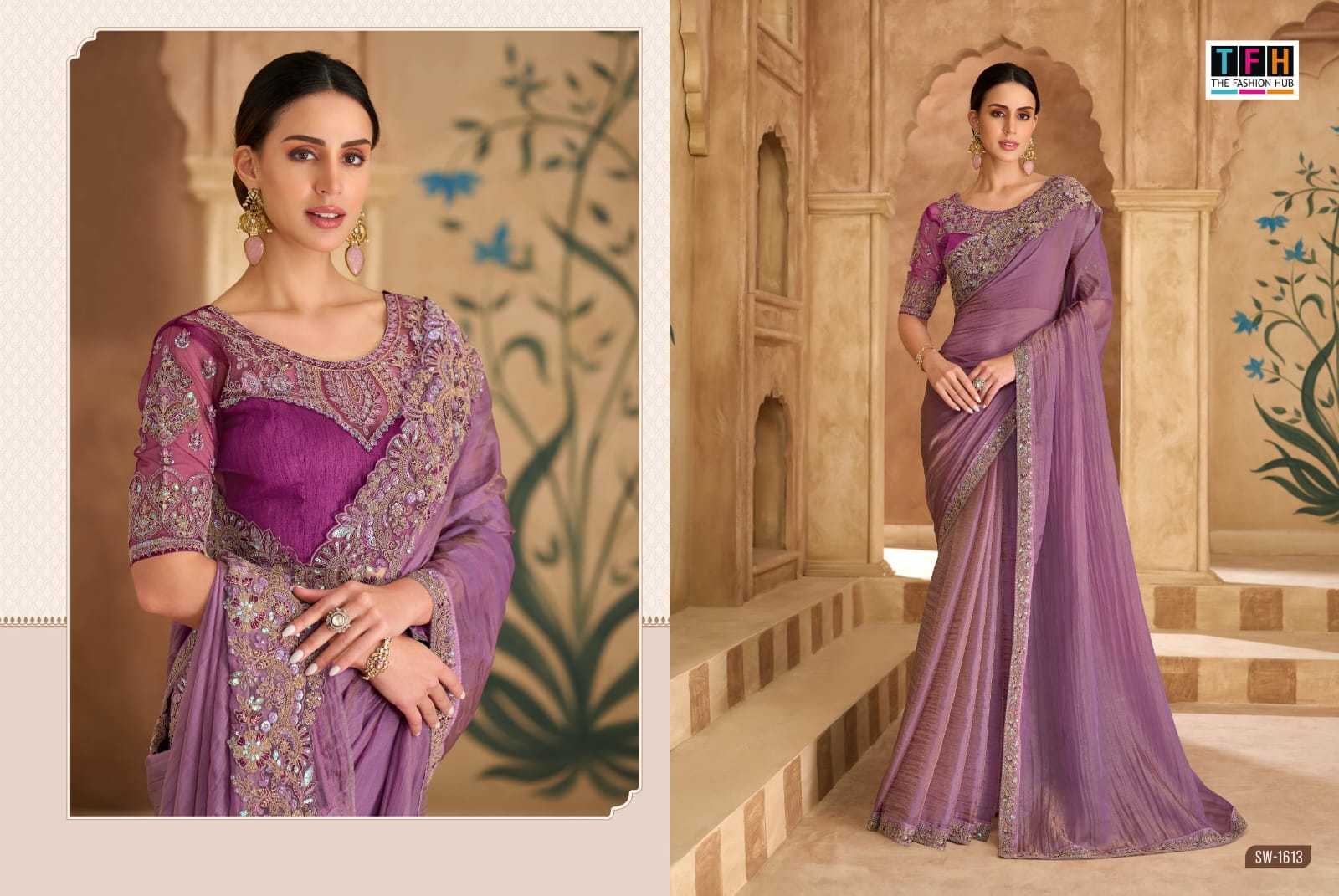 Ynf Crepe Silk KESH113 Tfh Sandal Wood Vol-16 1601 Sarees Wholesale Party Wear Sarees Festive Sarees Casual Sarees Manufacturer- Kapda Export