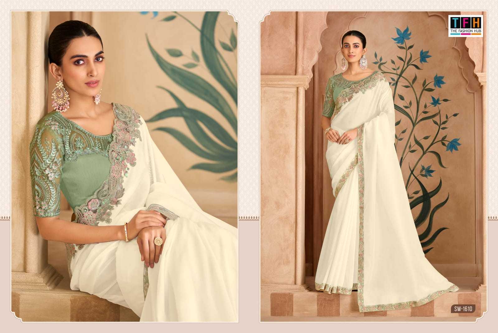 Ynf Crepe Silk KESH113 Tfh Sandal Wood Vol-16 1601 Sarees Wholesale Party Wear Sarees Festive Sarees Casual Sarees Manufacturer- Kapda Export