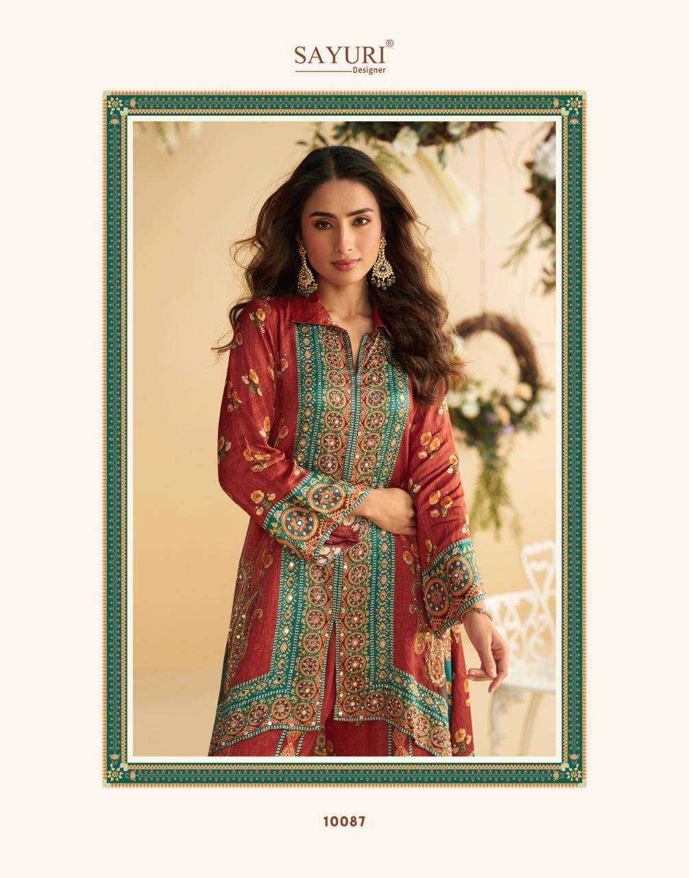 Ynf Crepe Silk KESH530 CATL Western Wears Wholesale Co-ord Set Tops Bottom Wear Manufacturer- Kapda Export