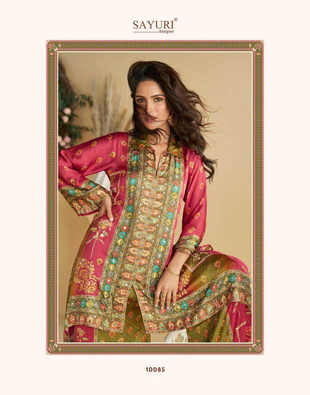 Ynf Crepe Silk KESH530 CATL Western Wears Wholesale Co-ord Set Tops Bottom Wear Manufacturer- Kapda Export