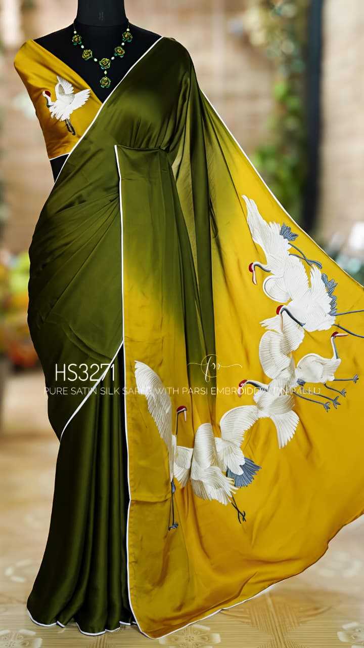 Ynf Crepe Silk KESH673 SWAN Sarees Wholesale Designer Sarees Printed Sarees Tussar Sarees Manufacturer- Kapda Export