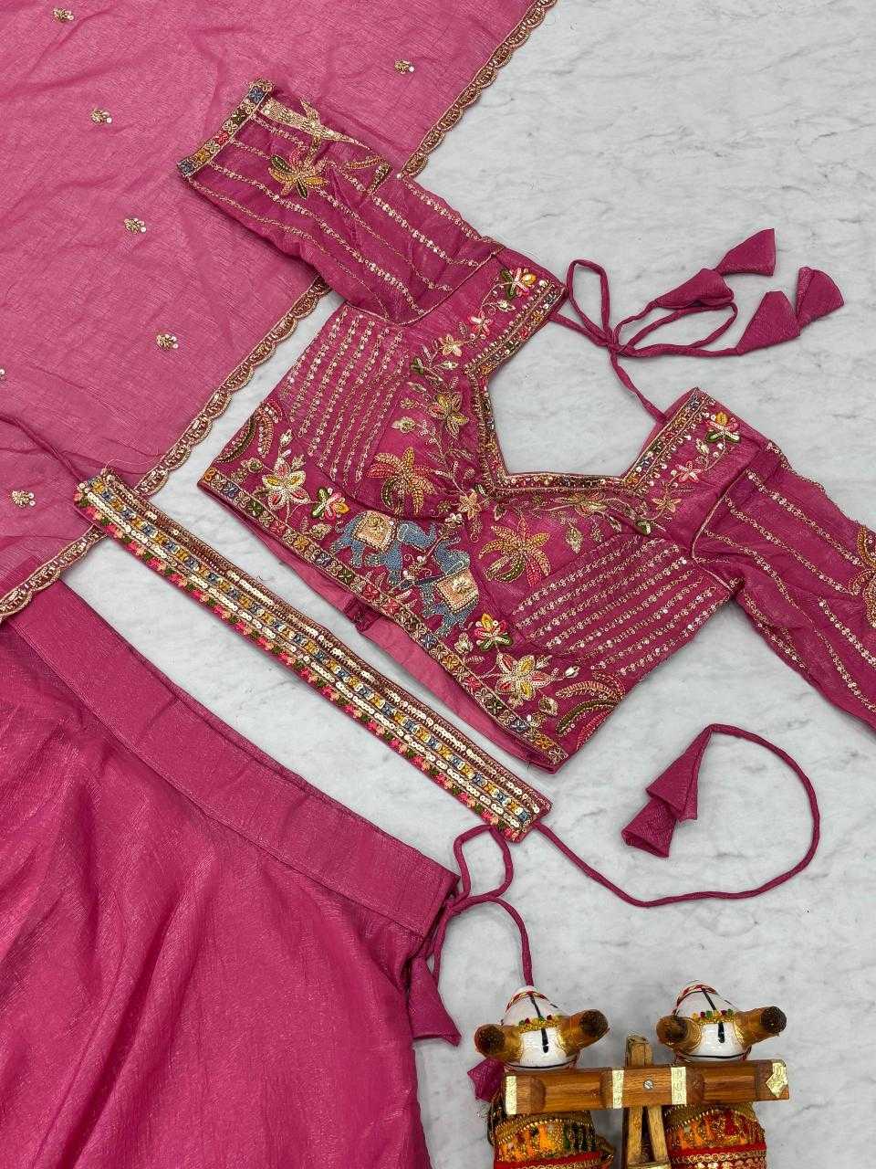 Ynf Crunchi KESH498 160 Lehengas Wholesale Designer Lehenga Bridal Lehenga Wedding Lehenga Manufacturer- Kapda Export