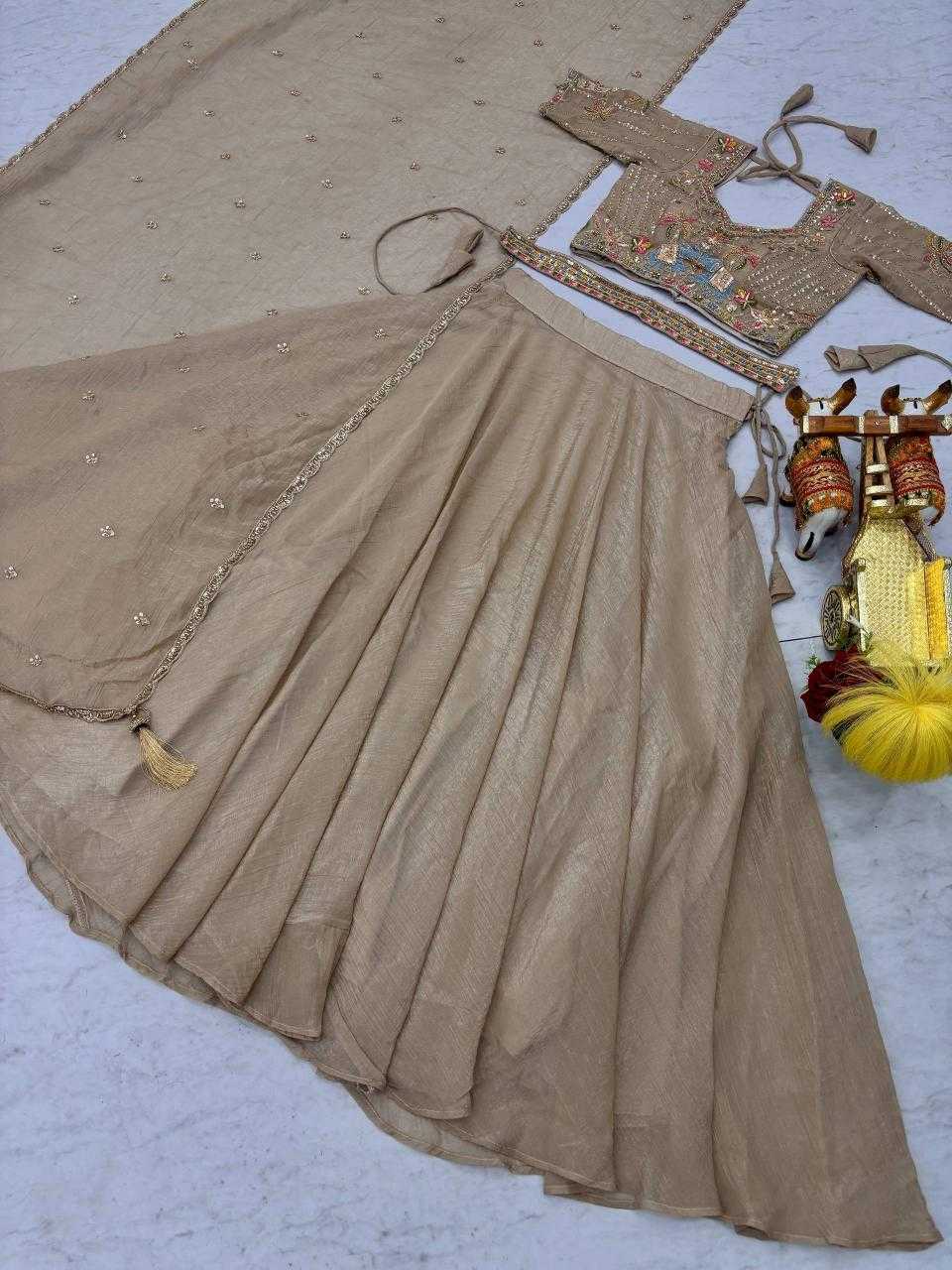 Ynf Crunchi KESH498 160 Lehengas Wholesale Designer Lehenga Bridal Lehenga Wedding Lehenga Manufacturer- Kapda Export