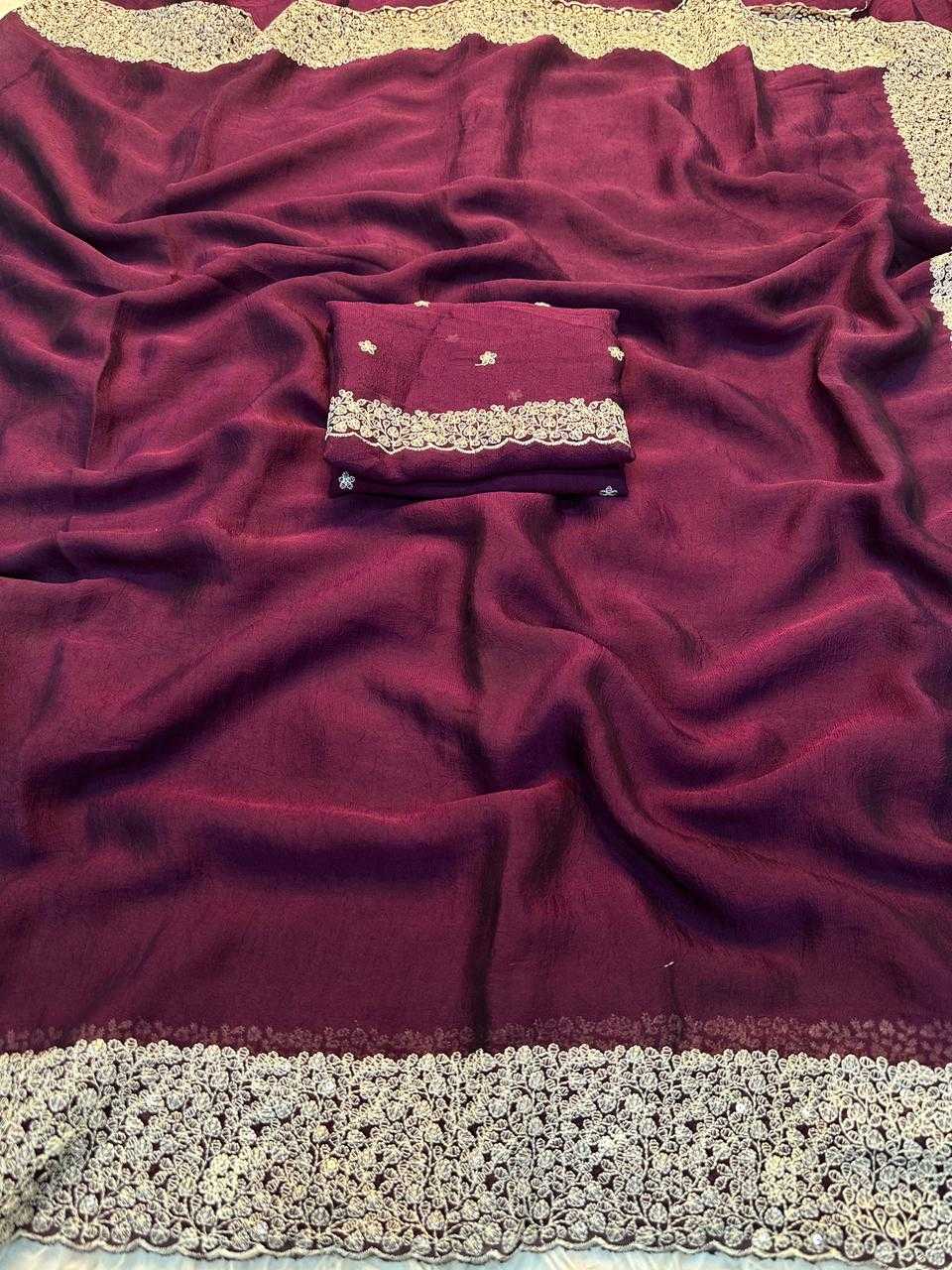 Ynf Crush Silk KESH691 131 Sarees Festive Collections Wholesale Embroidered Sarees Sequins Work Saree Silk Sarees Manufacturer- Kapda Export