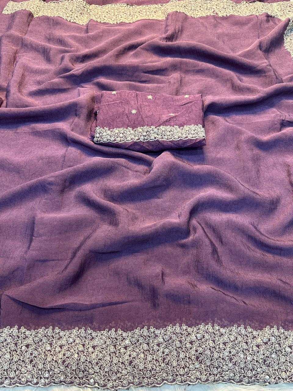 Ynf Crush Silk KESH691 131 Sarees Festive Collections Wholesale Embroidered Sarees Sequins Work Saree Silk Sarees Manufacturer- Kapda Export