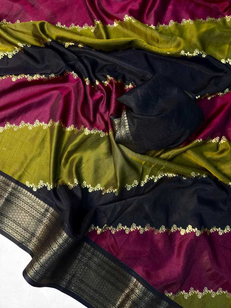 Ynf Dola Silk KESH573 305 Sarees Festive Collections Wholesale Black Sarees Silk Sarees Sarees With Blouse Manufacturer- Kapda Export